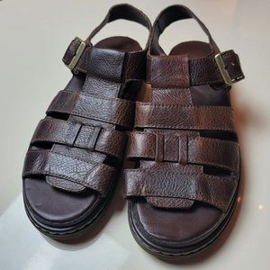 Dr. Martens Men's Sz 11 "Twohill"  Brown Fisherman Sandals